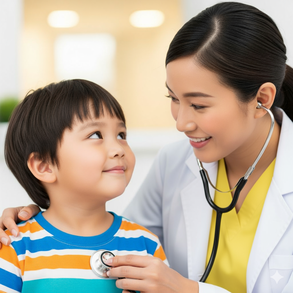 home page doctor and child image home page doctor and child image